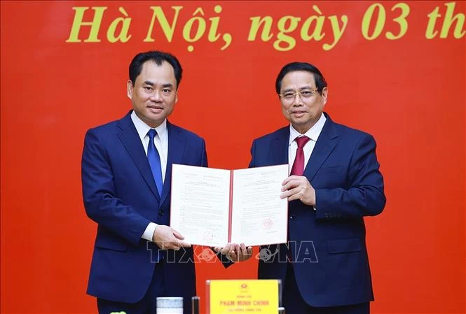 Thủ tướng Phạm Minh Chính trao Quyết định điều động, bổ nhiệm lãnh đạo Đảng ủy Chính phủ và 4 bộ, cơ quan