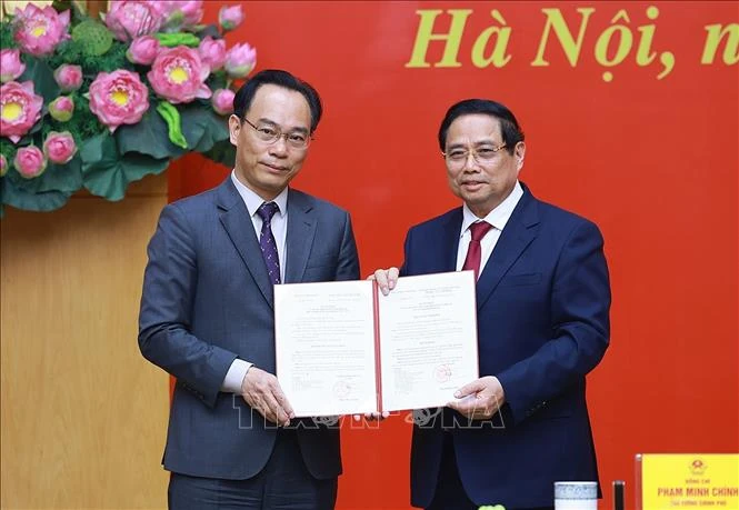 Thủ tướng Phạm Minh Chính trao Quyết định điều động, bổ nhiệm lãnh đạo Đảng ủy Chính phủ và 4 bộ, cơ quan