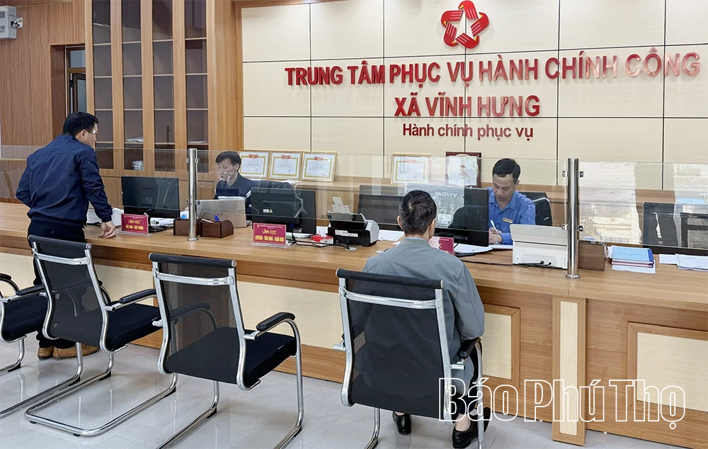 Phú Thọ nâng cao chất lượng dịch vụ hành chính công