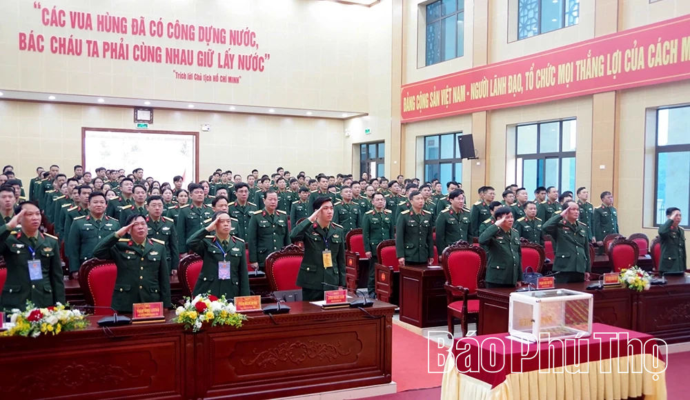 100% cán bộ, chiến sĩ cơ quan Bộ CHQS tỉnh hoàn thành việc bỏ phiếu