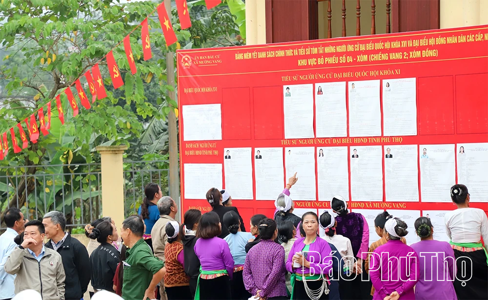 Lãnh đạo tỉnh dự lễ khai mạc và bỏ phiếu bầu cử đại biểu Quốc hội và đại biểu HĐND các cấp