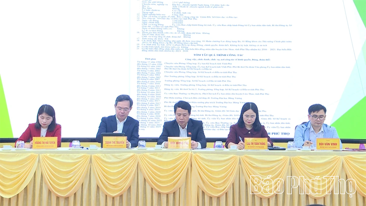 Tiếp xúc cử tri với người ứng cử đại biểu HĐND tỉnh nhiệm kỳ 2026-2031 tại Đơn vị bầu cử số 5