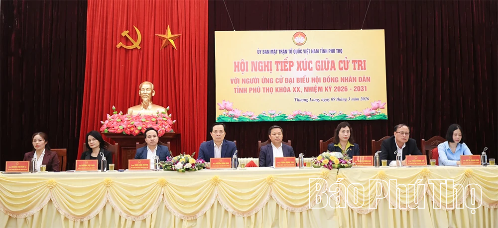 Ứng cử viên đại biểu HĐND tỉnh cam kết hành động vì lợi ích của Nhân dân
