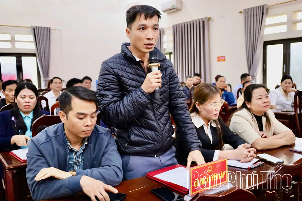 Ứng cử viên đại biểu HĐND tỉnh cam kết hành động vì lợi ích của Nhân dân