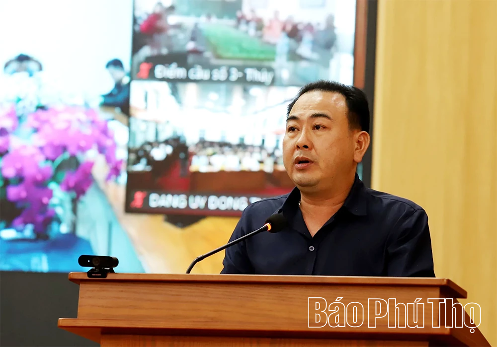 Các ứng cử viên đại biểu HĐND tỉnh khóa XX tiếp xúc cử tri các xã Đông Thành, Hoàng Cương