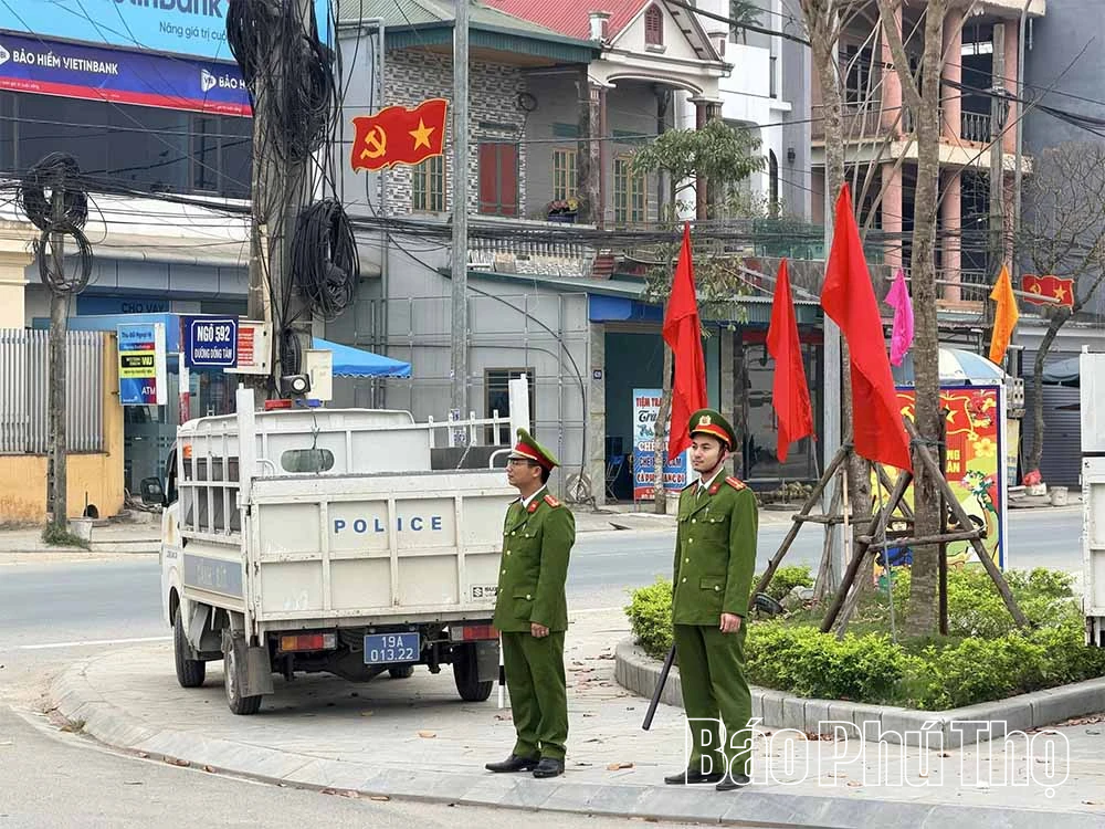 Bảo đảm trật tự an toàn giao thông phục vụ cuộc bầu cử