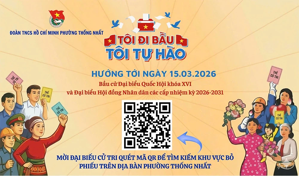 Triển khai công trình thanh niên “Bản đồ số các khu vực bỏ phiếu”