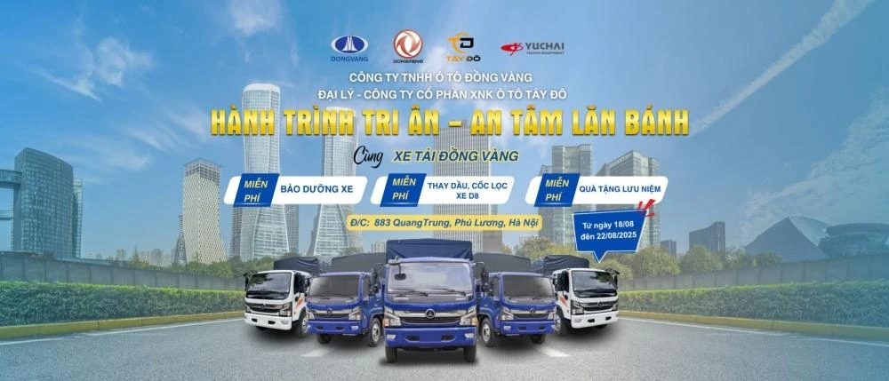 Top lý do nên mua xe tải 8 tấn tại đại lý Auto Tây Đô