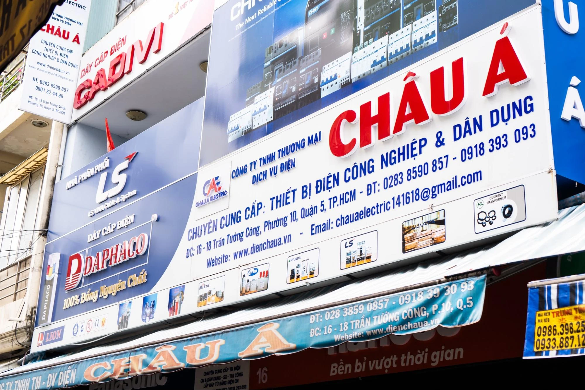 Điện Châu Á - Nhà phân phối dây cáp điện Cadivi chính hãng