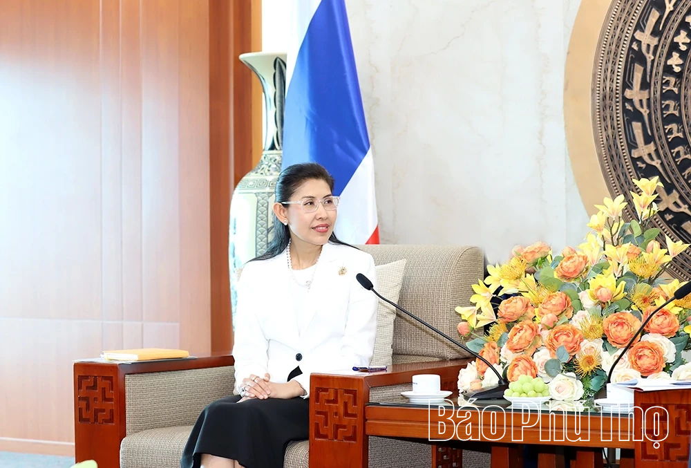 Bí thư Tỉnh ủy Phạm Đại Dương tiếp Đại sứ Vương quốc Thái Lan tại Việt Nam