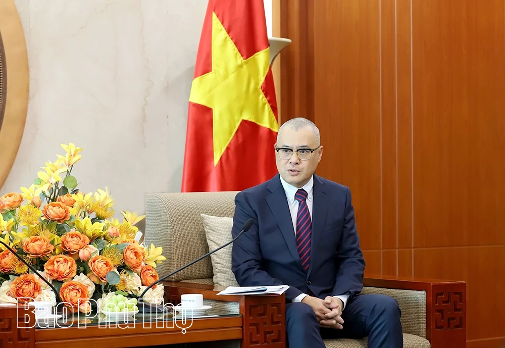 Bí thư Tỉnh ủy Phạm Đại Dương tiếp Đại sứ Vương quốc Thái Lan tại Việt Nam