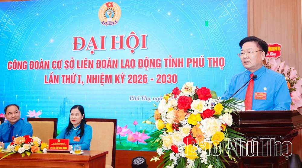 Đại hội Công đoàn cơ sở Liên đoàn Lao động tỉnh lần thứ I, nhiệm kỳ 2026 - 2030