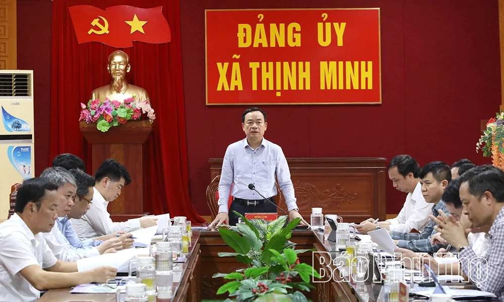 Phó Chủ tịch UBND tỉnh Quách Tất Liêm: Tháo gỡ vướng mắc cho các dự án khu, cụm công nghiệp trọng điểm