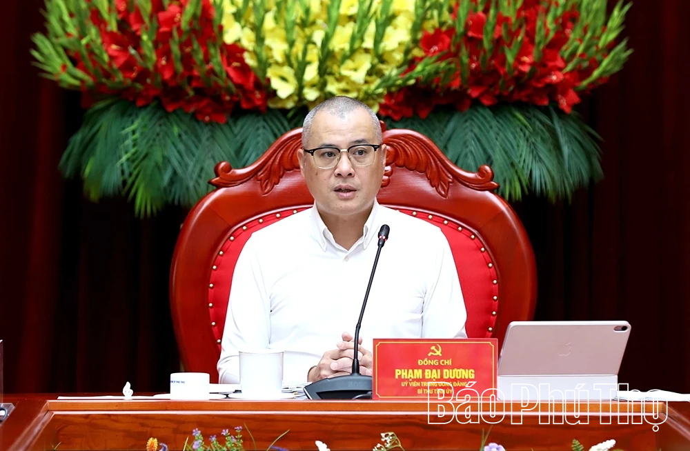 Ban Thường vụ Tỉnh ủy cho ý kiến vào dự thảo các chương trình hành động và chủ trương đầu tư cầu Hòa Bình 6