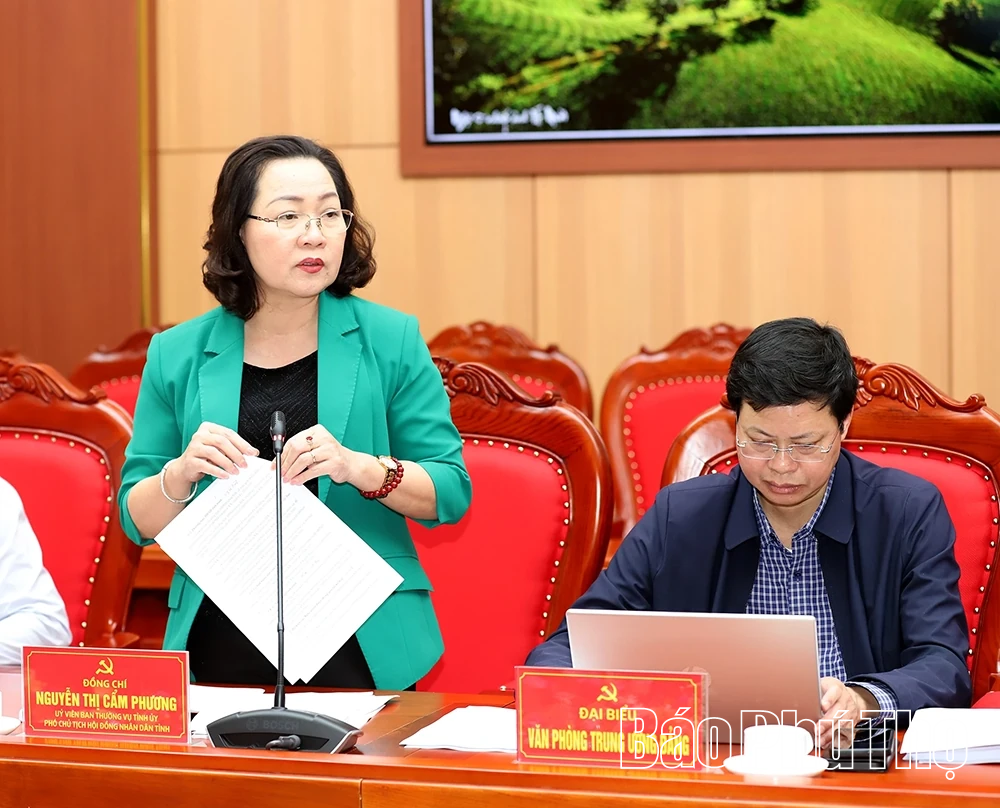 Ban Thường vụ Tỉnh ủy cho ý kiến vào dự thảo các chương trình hành động và chủ trương đầu tư cầu Hòa Bình 6