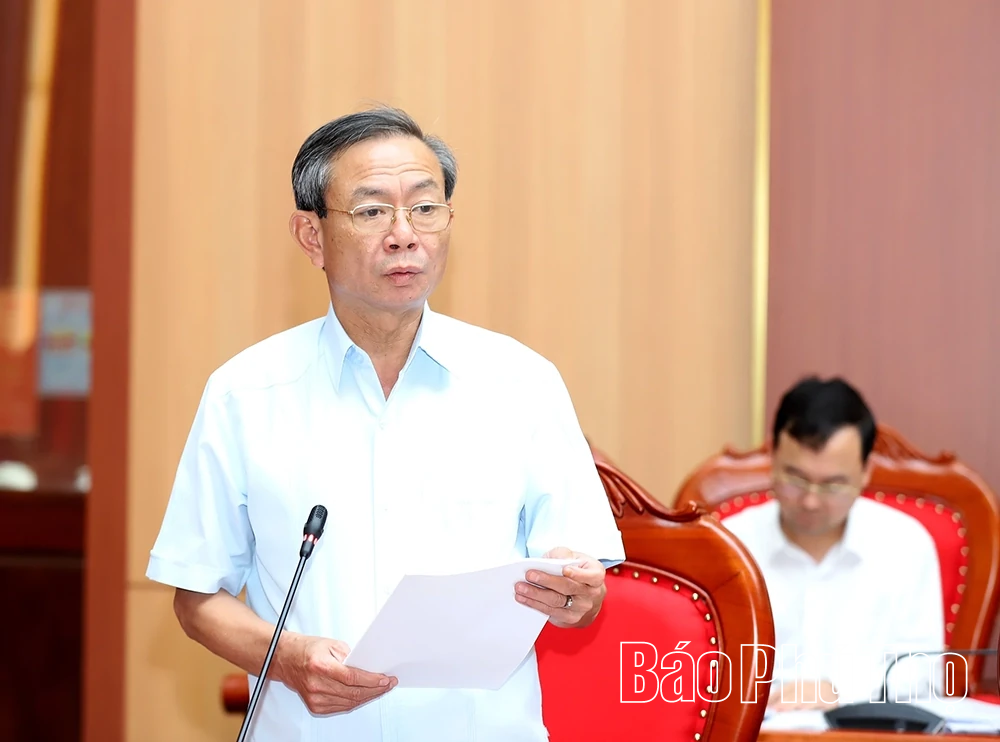 Ban Thường vụ Tỉnh ủy cho ý kiến vào dự thảo các chương trình hành động và chủ trương đầu tư cầu Hòa Bình 6