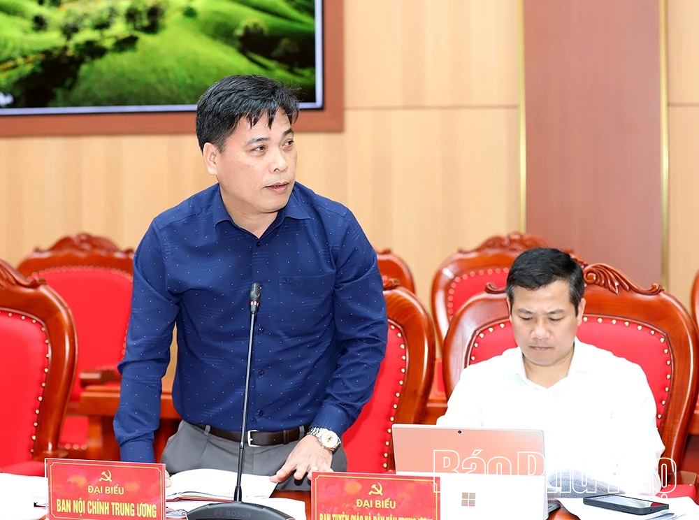 Ban Thường vụ Tỉnh ủy cho ý kiến vào dự thảo các chương trình hành động và chủ trương đầu tư cầu Hòa Bình 6