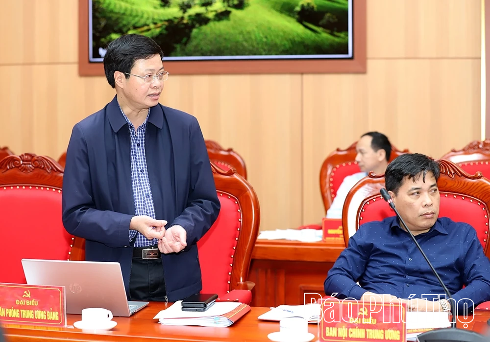 Ban Thường vụ Tỉnh ủy cho ý kiến vào dự thảo các chương trình hành động và chủ trương đầu tư cầu Hòa Bình 6