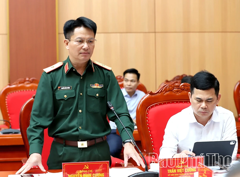 Ban Thường vụ Tỉnh ủy cho ý kiến vào dự thảo các chương trình hành động và chủ trương đầu tư cầu Hòa Bình 6