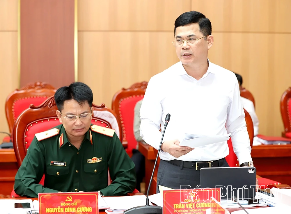 Ban Thường vụ Tỉnh ủy cho ý kiến vào dự thảo các chương trình hành động và chủ trương đầu tư cầu Hòa Bình 6