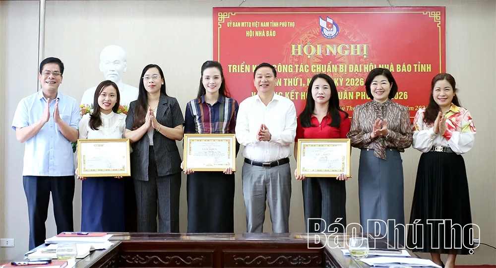 Chuẩn bị Đại hội Hội Nhà báo tỉnh Phú Thọ lần thứ I, nhiệm kỳ 2026-2031