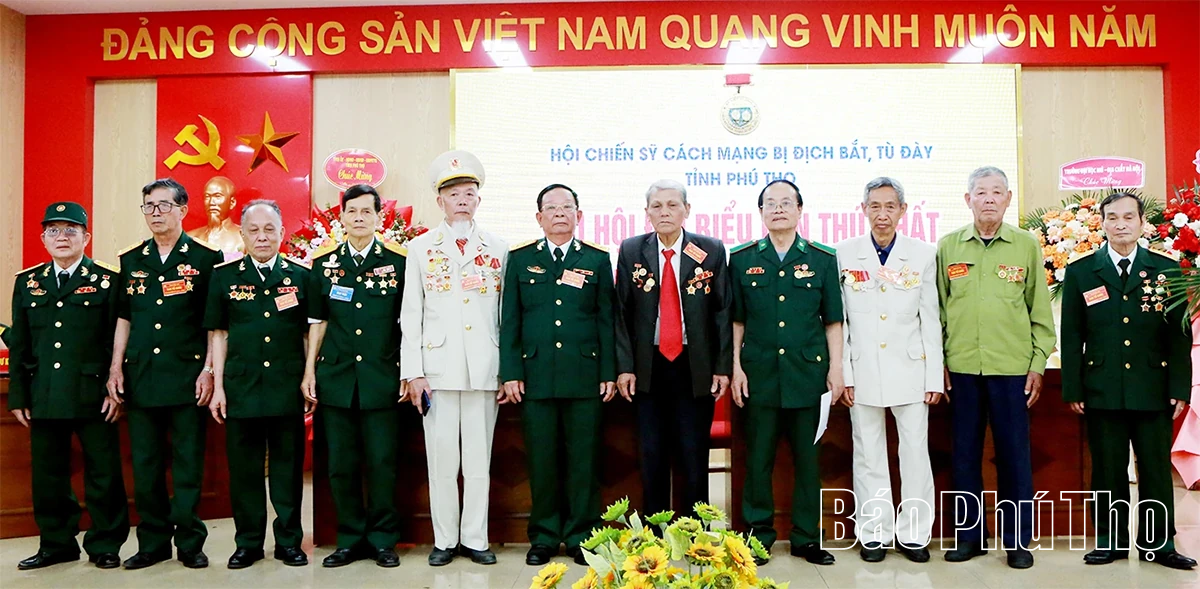 Đại hội đại biểu Hội Chiến sĩ cách mạng bị địch bắt, tù đày tỉnh Phú Thọ lần thứ I