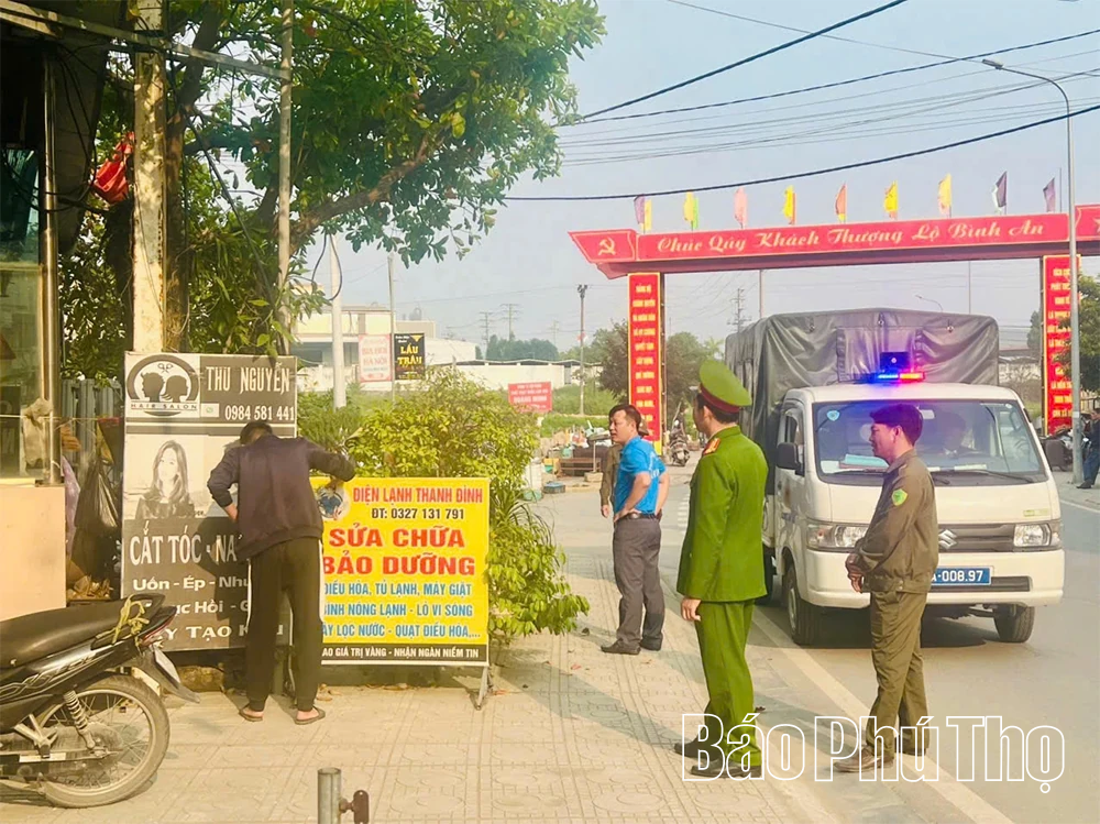 Công an xã Hy Cương chủ động bảo đảm an ninh, an toàn các lễ hội đầu xuân