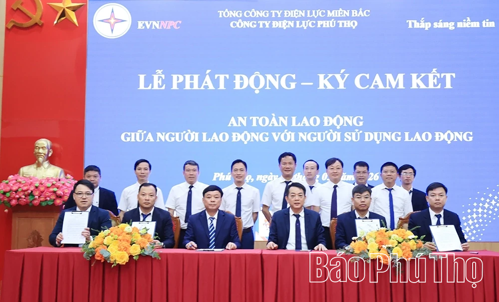 Điện lực Phú Thọ đối thoại với người lao động năm 2026