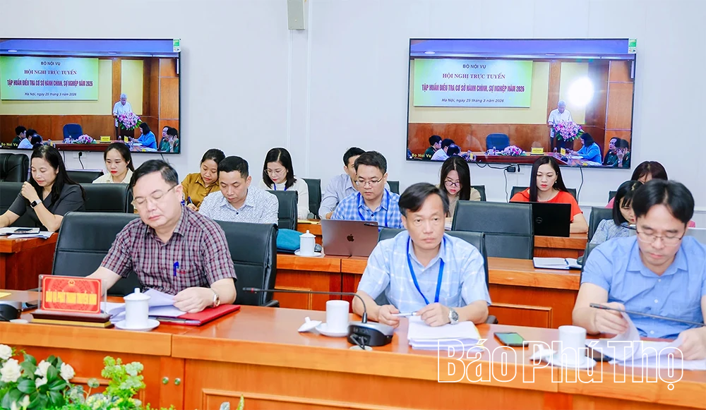 Tập huấn điều tra cơ sở hành chính, sự nghiệp năm 2026