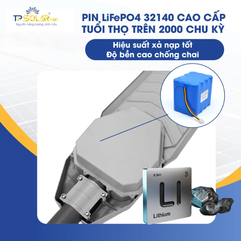 Đèn năng lượng mặt trời “nâng chuẩn” công nghệ: Tiêu chí mới cho hiệu suất và độ bền từ giải pháp chiếu sáng xanh!