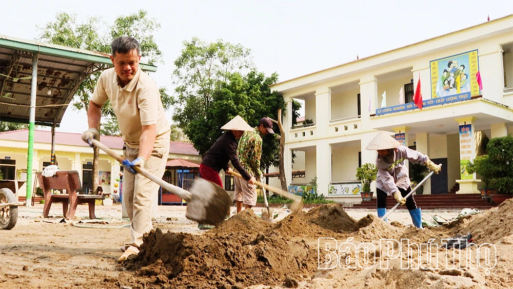 Xã Bình Nguyên tăng tốc giải ngân vốn đầu tư công