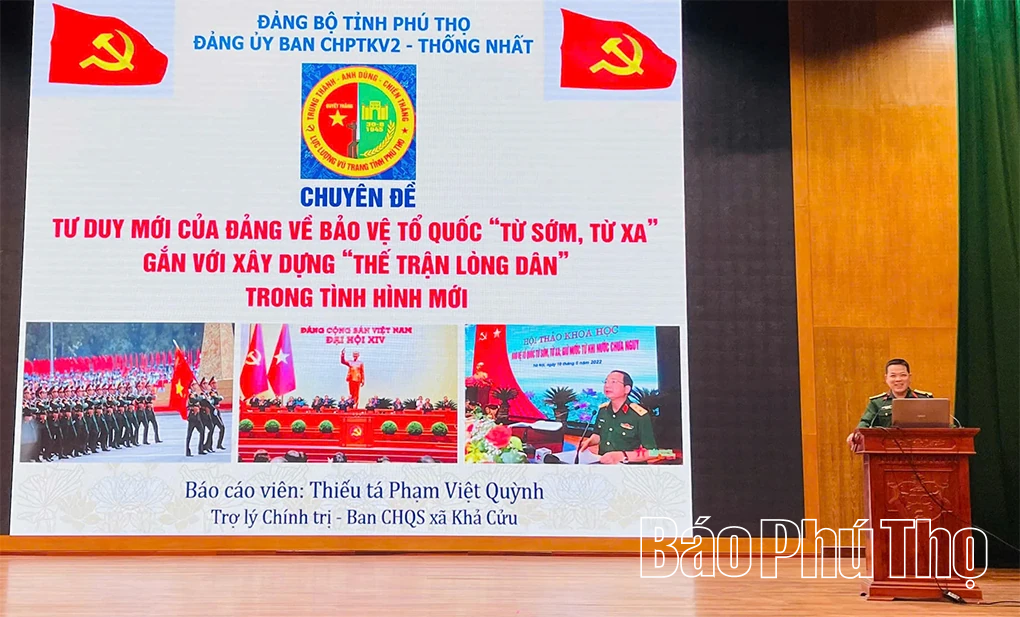Hội thi cán bộ giảng dạy chính trị, báo cáo viên giỏi năm 2026