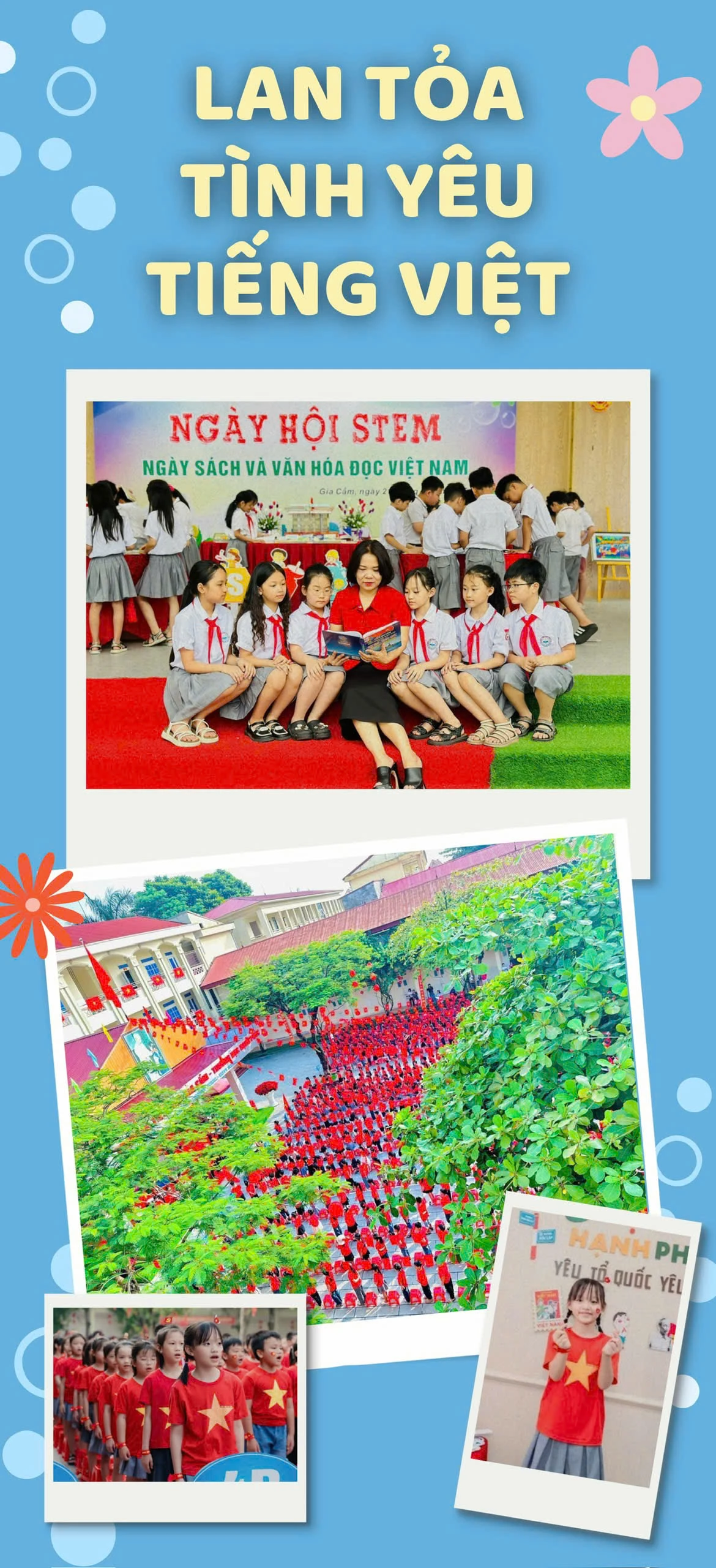 Lan tỏa tình yêu tiếng Việt