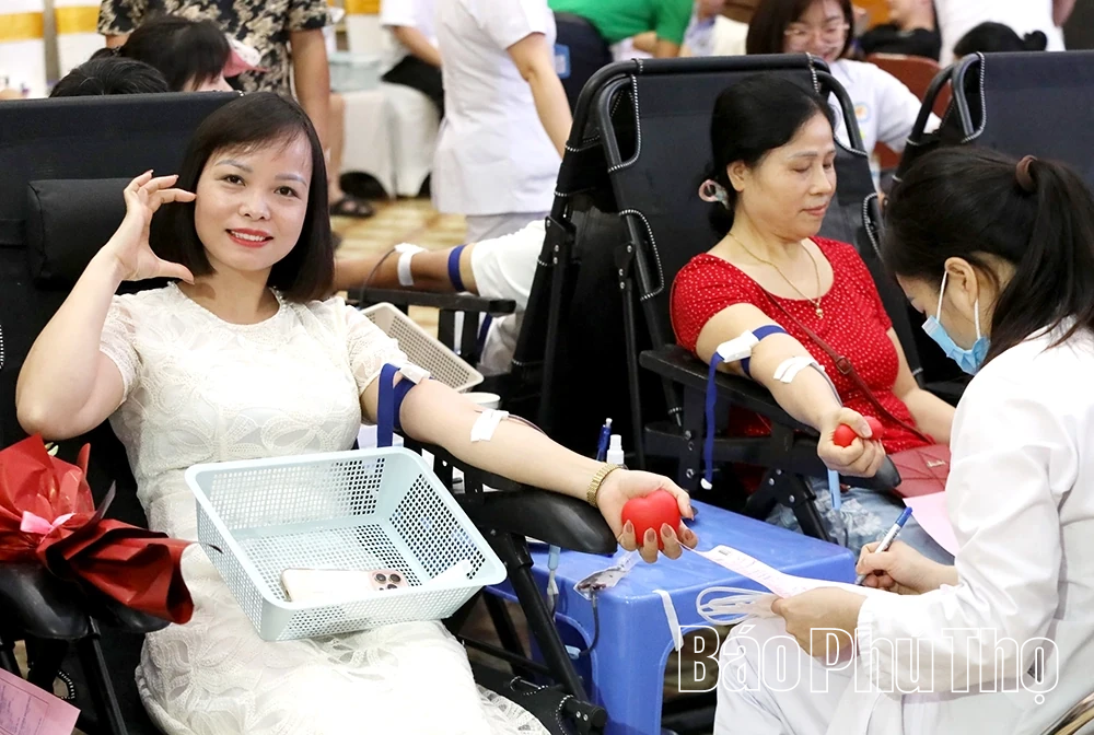 Tiếp nhận 636 đơn vị máu trong Ngày Toàn dân hiến máu tình nguyện 7/4