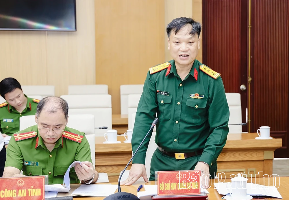 Nâng cao hiệu quả công tác chỉ đạo, điều hành phòng, chống thiên tai