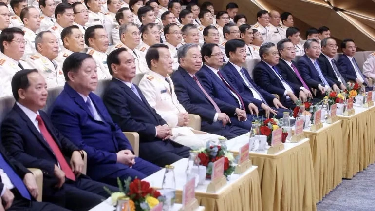 Tổng Bí thư, Chủ tịch nước Tô Lâm dự Lễ kỷ niệm 80 năm Ngày truyền thống lực lượng Tham mưu Công an