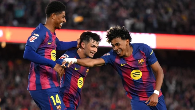 Barca tiến gần tới chức vô địch La Liga