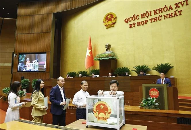 Quốc hội bầu Phó Chủ tịch Quốc hội và Ủy viên Ủy ban Thường vụ Quốc hội