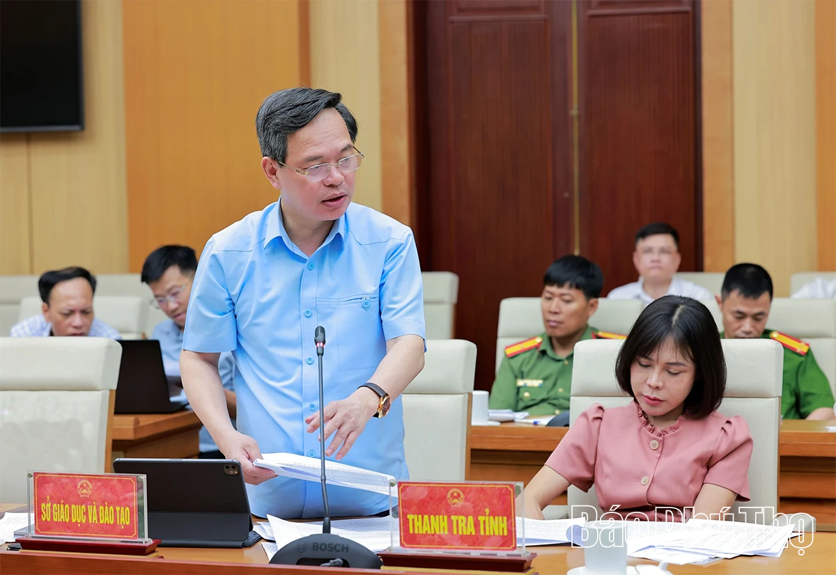 Chủ tịch UBND tỉnh Trần Duy Đông: Thủ trưởng các sở, ngành trực tiếp chỉ đạo, quyết liệt triển khai Nghị quyết 57