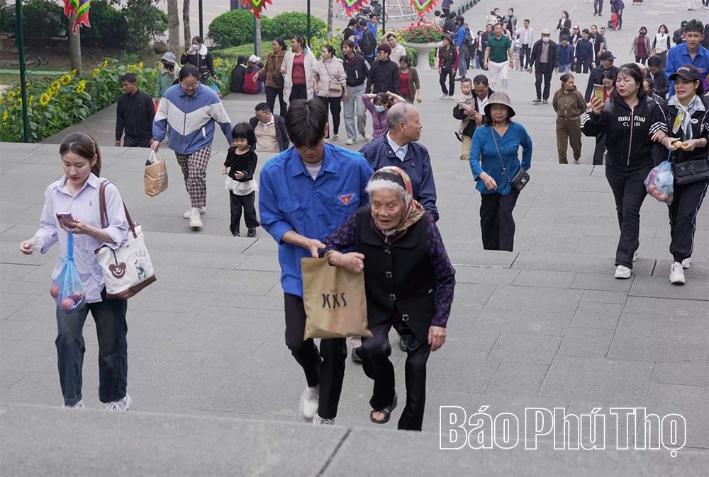 Sắc “áo xanh” hướng về nguồn cội