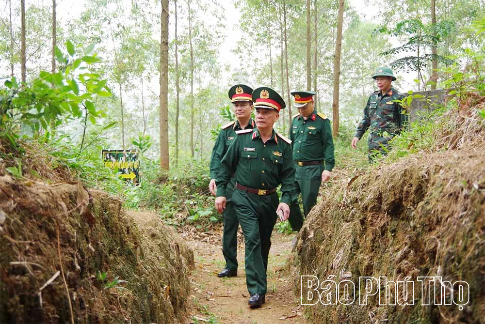 Quân khu 2 kiểm tra công tác chuẩn bị diễn tập