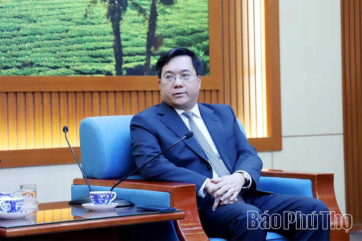 Chủ tịch UBND tỉnh Trần Duy Đông làm việc với Tập đoàn Meiko Nhật Bản