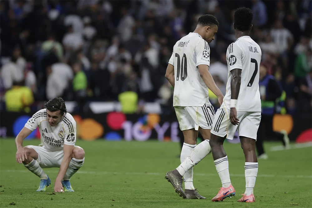 Real Madrid run rẩy: Khi Vinicius và Mbappe là tội đồ