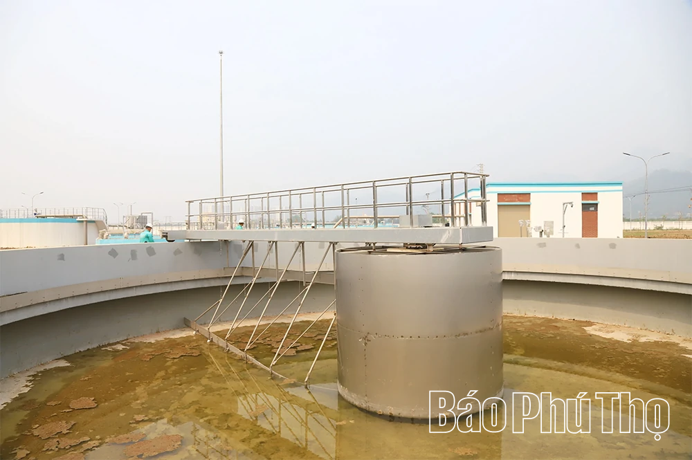 Tăng tốc về đích Nhà máy xử lý nước thải Hòa Bình