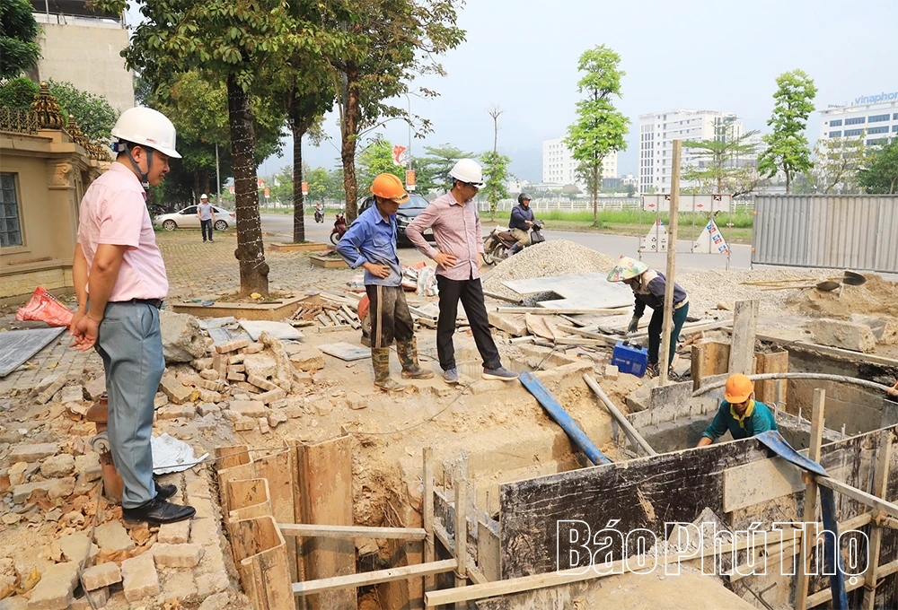 Tăng tốc về đích Nhà máy xử lý nước thải Hòa Bình