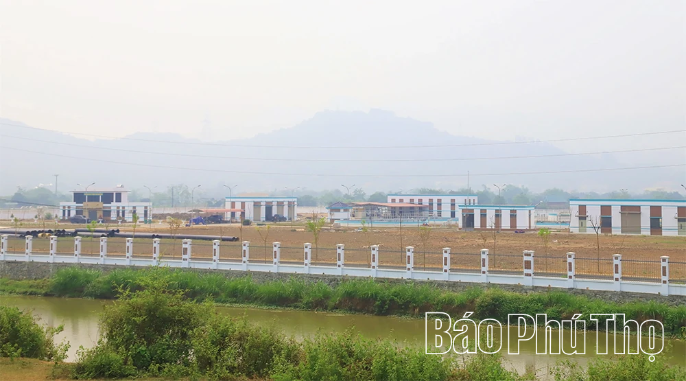 Tăng tốc về đích Nhà máy xử lý nước thải Hòa Bình