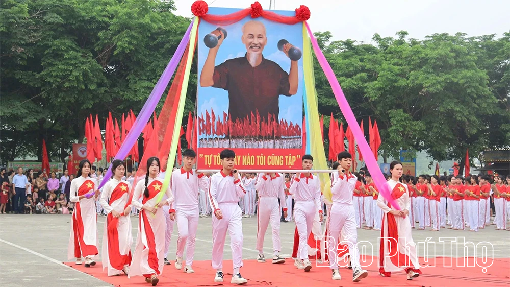 Khai mạc Đại hội Thể dục thể thao xã Sơn Đông lần thứ I năm 2026