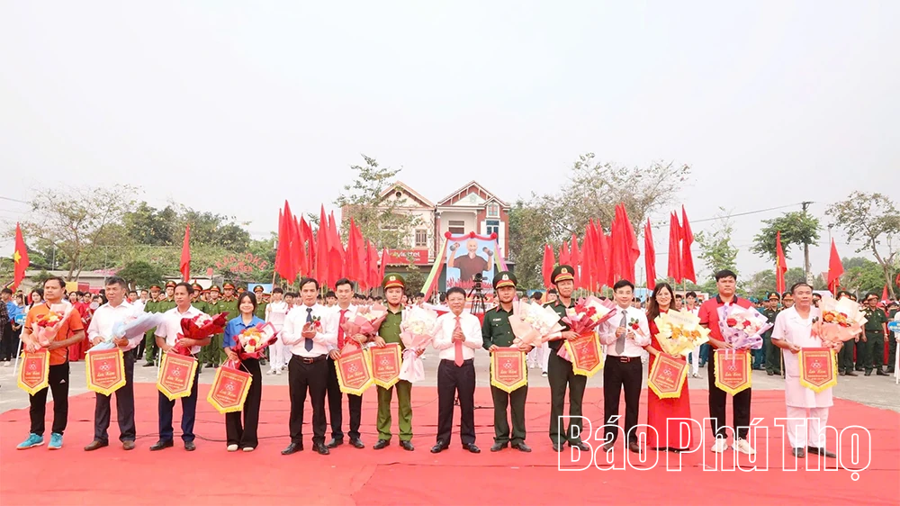 Khai mạc Đại hội Thể dục thể thao xã Sơn Đông lần thứ I năm 2026