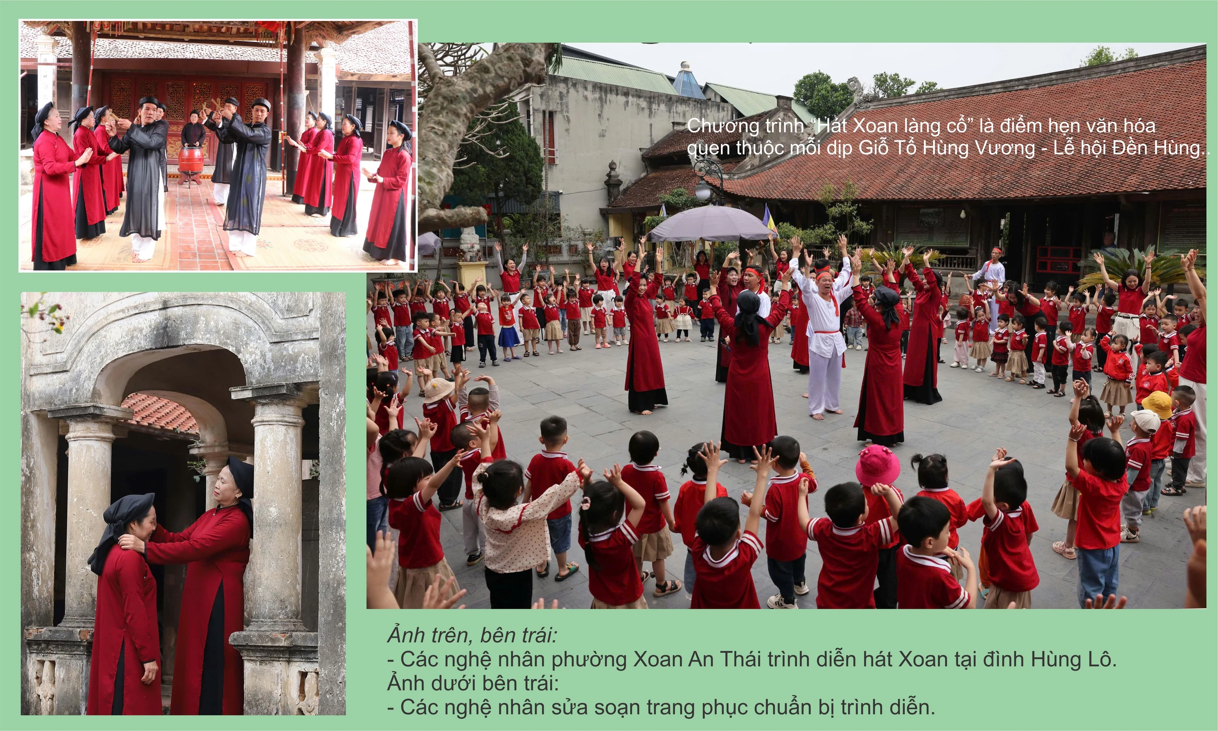 Hát Xoan làng cổ - Âm vang di sản vùng Đất Tổ