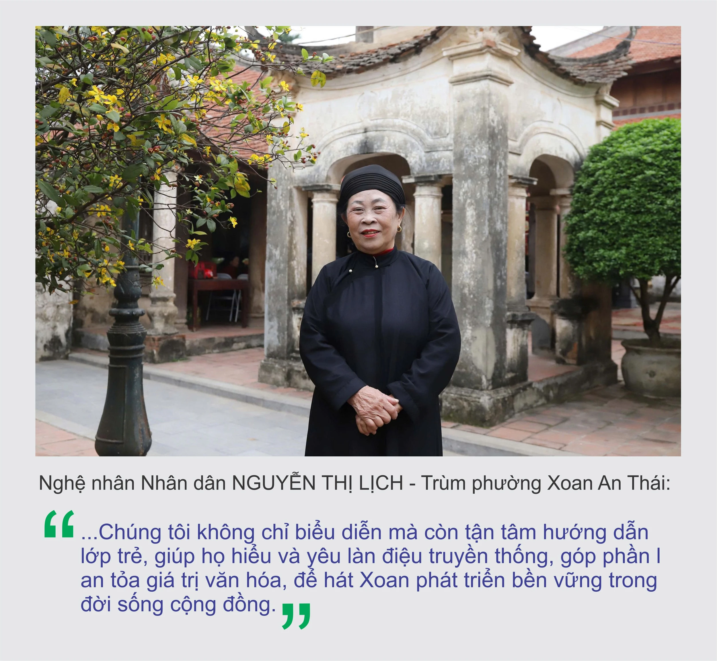 Hát Xoan làng cổ - Âm vang di sản vùng Đất Tổ